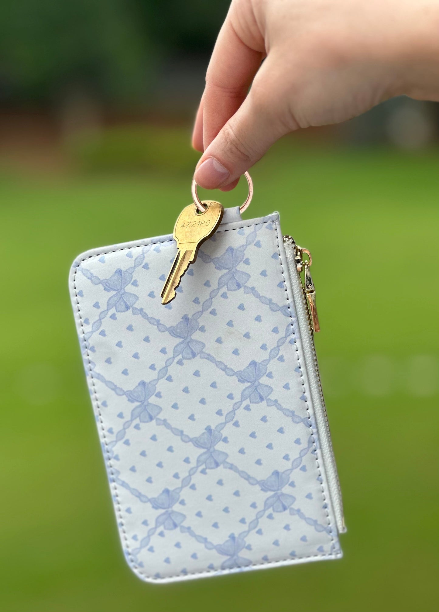 Bid Day 2025! New Bow Trellis Key Pouch
