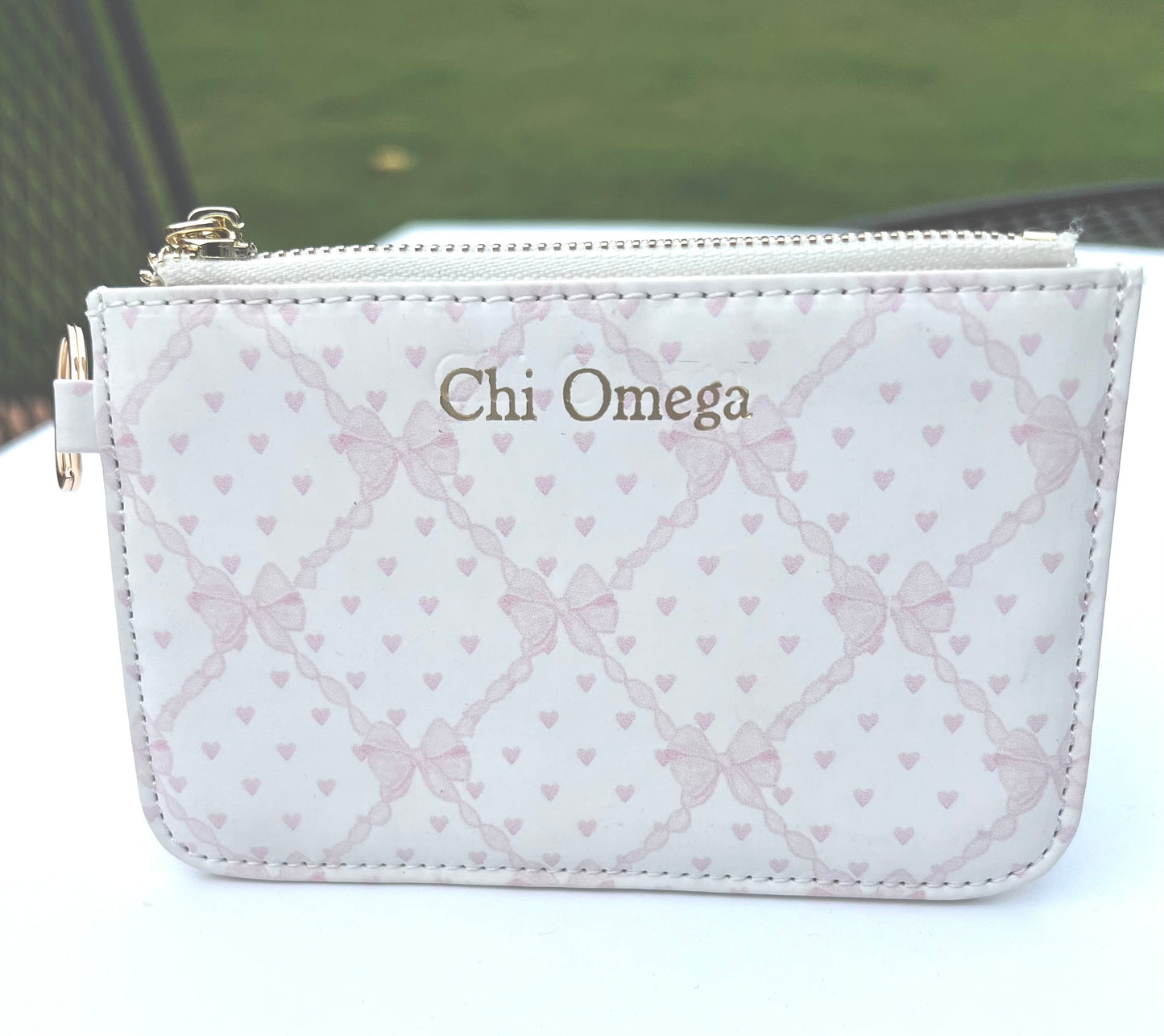 Bid Day 2025! New Bow Trellis Key Pouch
