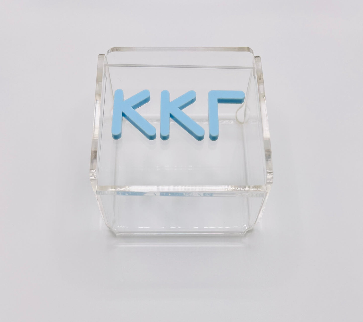 Sorority Appliqued Acrylic Keepsake Box - Small