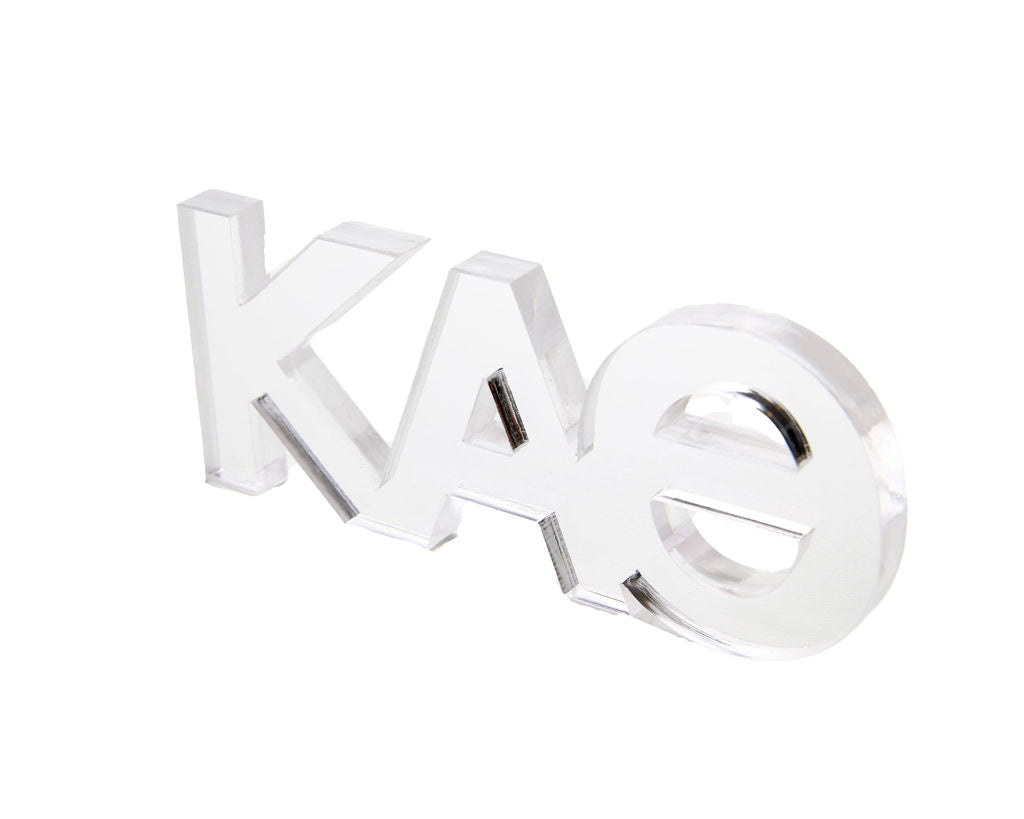 Sorority Acrylic Shelf Letters