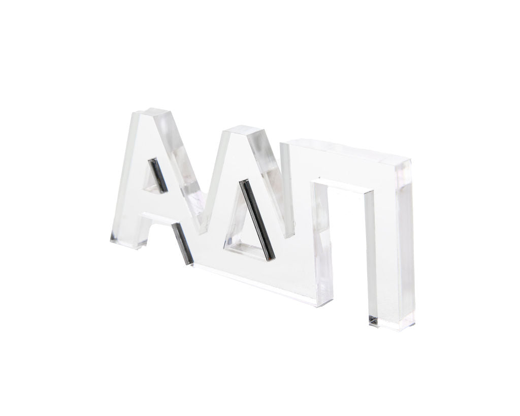 Sorority Acrylic Shelf Letters