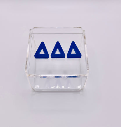 Sorority Appliqued  Acrylic Keepsake Box - Small