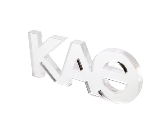 Sorority Acrylic Shelf Letters