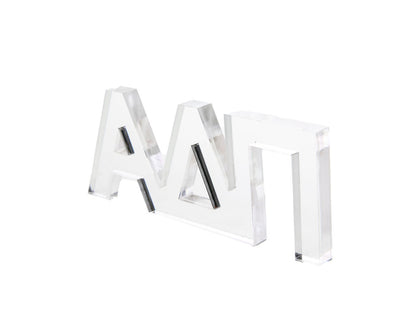 Sorority Acrylic Shelf Letters