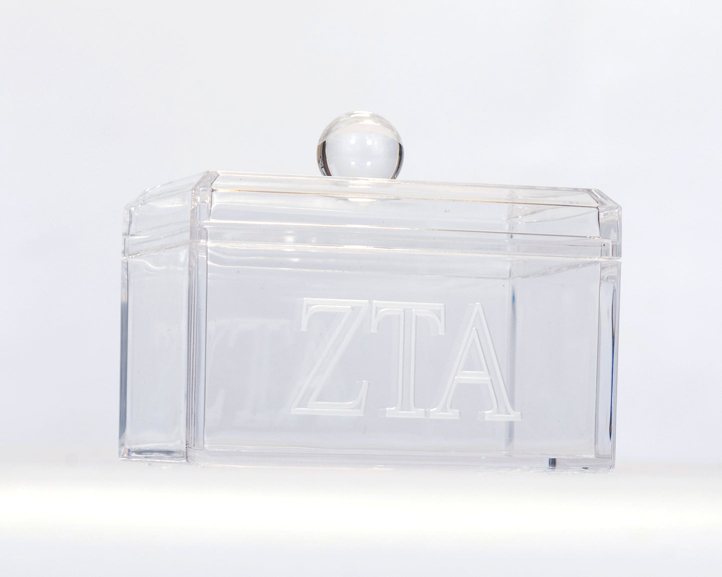 Sorority Acrylic Rectangle Box