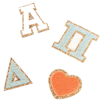 Greek Chenille Self-Adhesive Patches