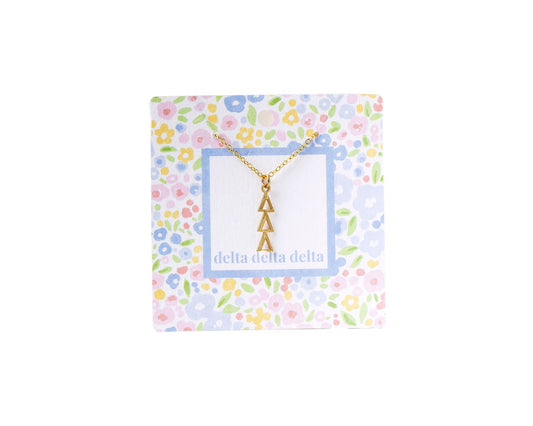 Sorority Lavaliere Pendant