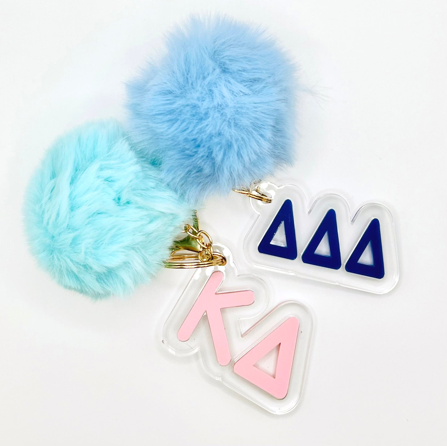 Sorority Acrylic Appliqued Key