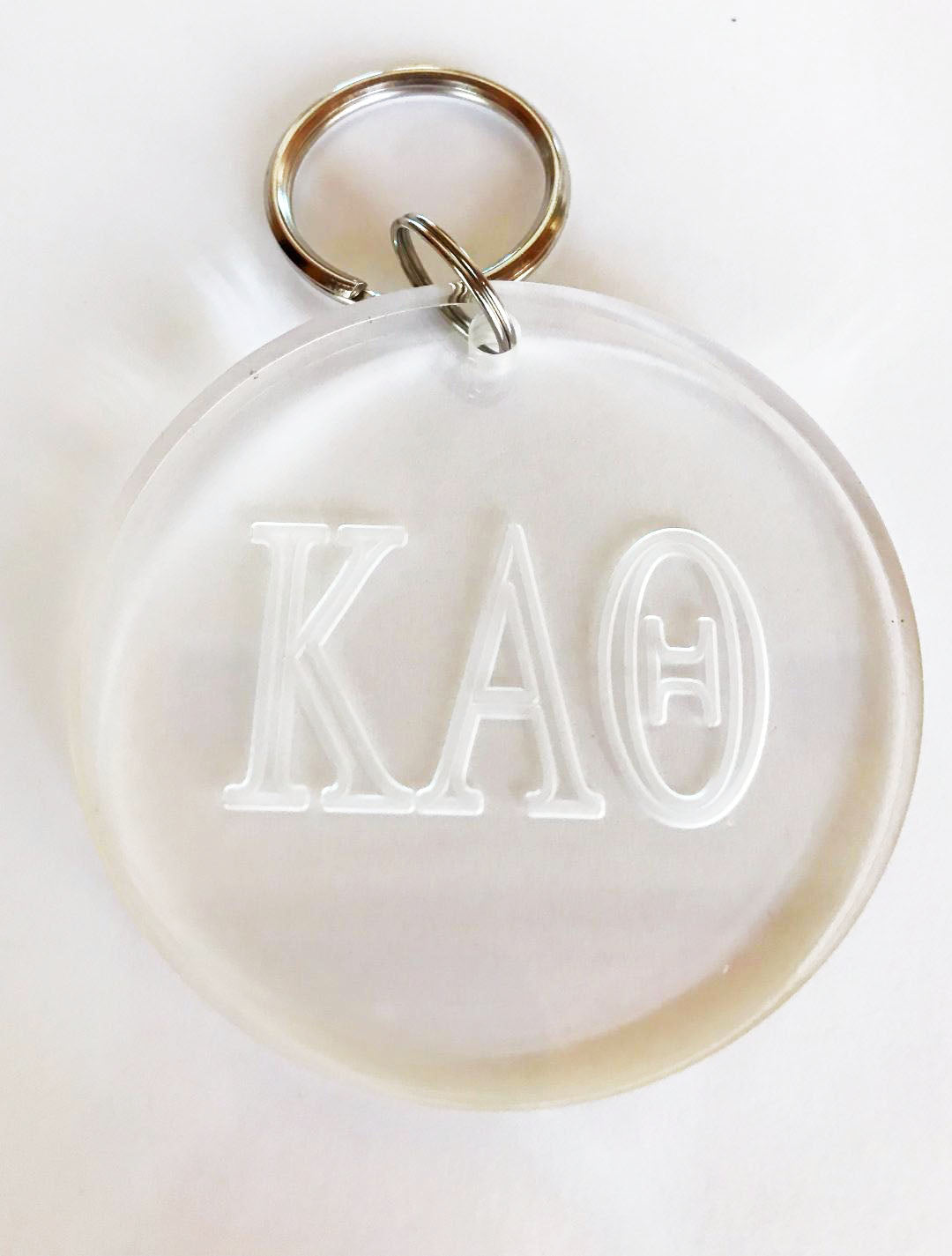 Sorority Round Acrylic Key